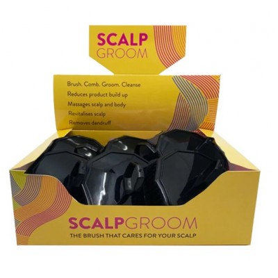 Scalp Groom Brush Black Box Of 12